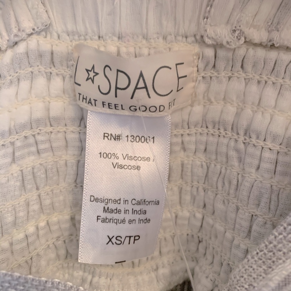 L*Space Donehly Jumpsuit NWT Size XS - Picture 5 of 8